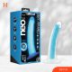 HappyWonderland_HappyWonderland_Blush - Neo Elite - Prysm Glow In The Dark Neon Blue-7-Inch Long Dildo_DD110