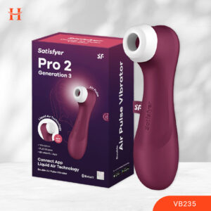 Happywonderland_Satisfyer Pro 2 Generation 3 Vibrator Red with Connect App_VB235